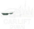Car lift service logo for International City to JLT commute